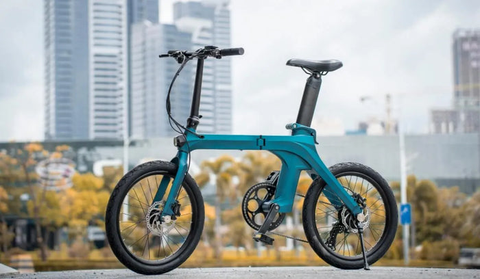 The image shows the Fiido X electric bicycle.