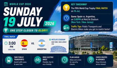 Latest: 2026-07-19 World Cup Trophy Final Schedule & Traffic Tips