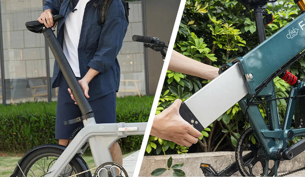 Fiido electric bicycle battery display