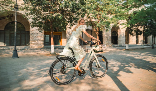 Fiido C700 lightweight belt-drive electric bike with a clean, minimalist frame design