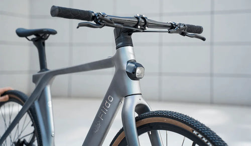 Fiido Air carbon fiber body display