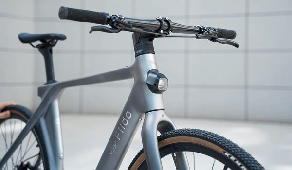 Fiido Air carbon fiber body display