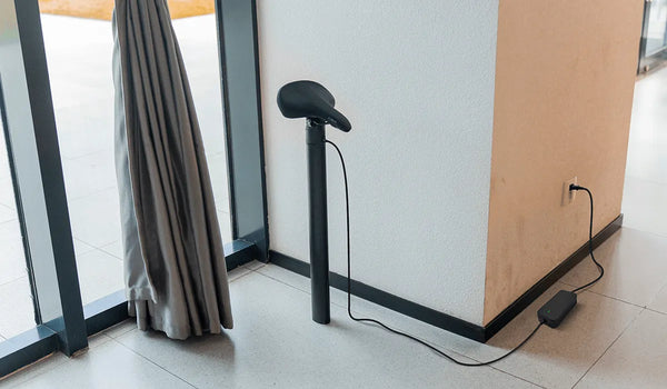 Fiido electric bike battery is charging