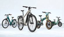 Fiido showcases different electric bikes