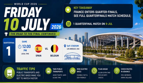 Latest: 2026-07-10 World Cup Match Schedule & Traffic Tips