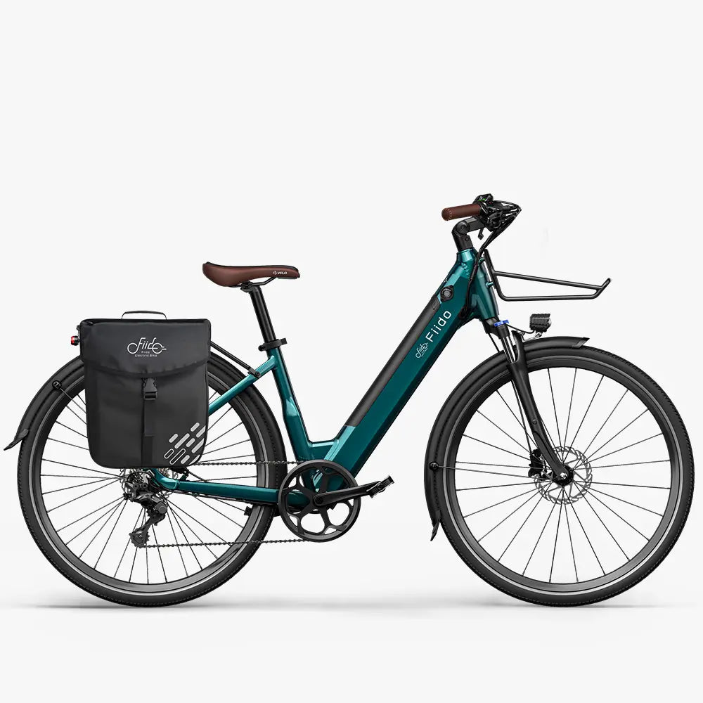 Fiido C11 Pro Electric City Bike,250W 55Nm Motor, 7-Speed Gears, Hydraulic Disc Brakes, Daily Commute E-Bike