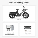 Fiido T2 Electric Cargo Bike: 440 lbs Payload, 85 Miles Long Range