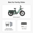 Fiido T2 Electric Cargo Bike: 440 lbs Payload, 85 Miles Long Range