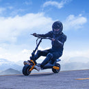 Man rides Fiido Beast Electric Scooter Drift