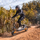 Man goes off-road on Fiido Beast Electric Scooter