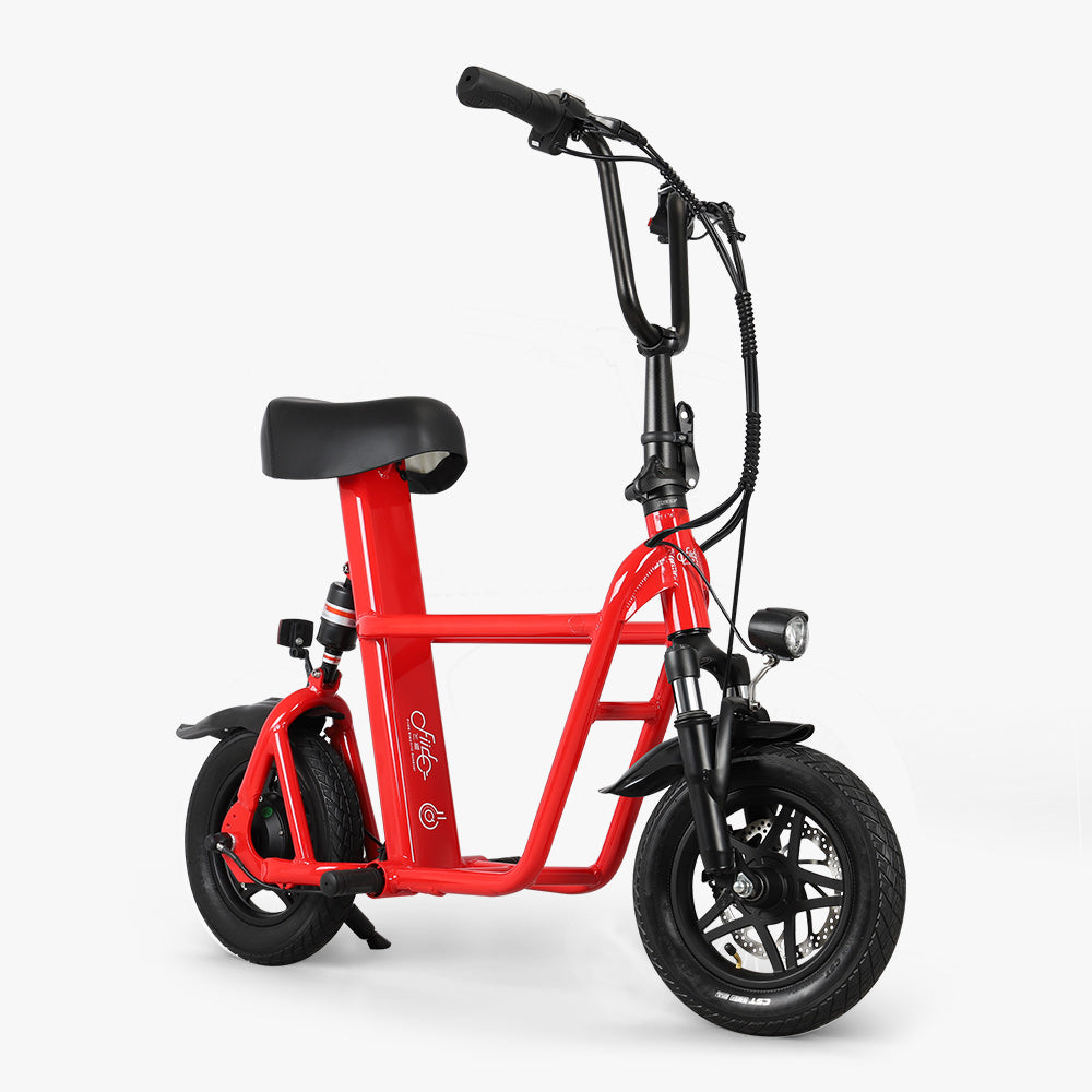 Fiido Q1S Red Folding Electric Scooter right side view