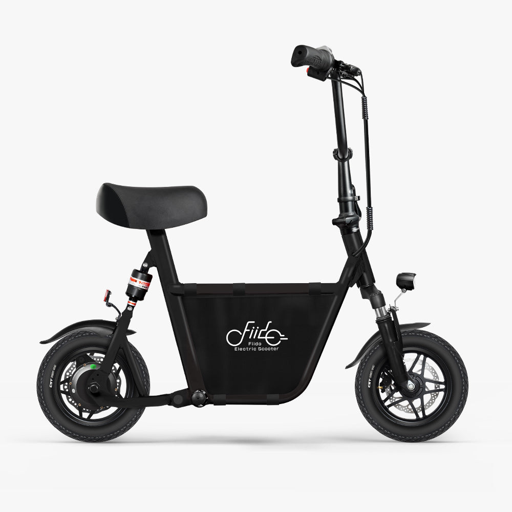 Fiido Q1S Black Folding Electric Scooter