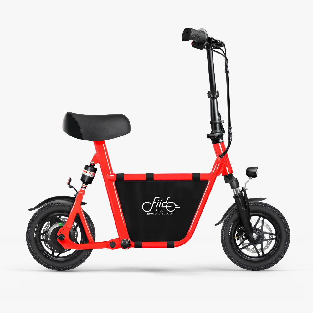Fiido Q1S Red Folding Electric Scooter